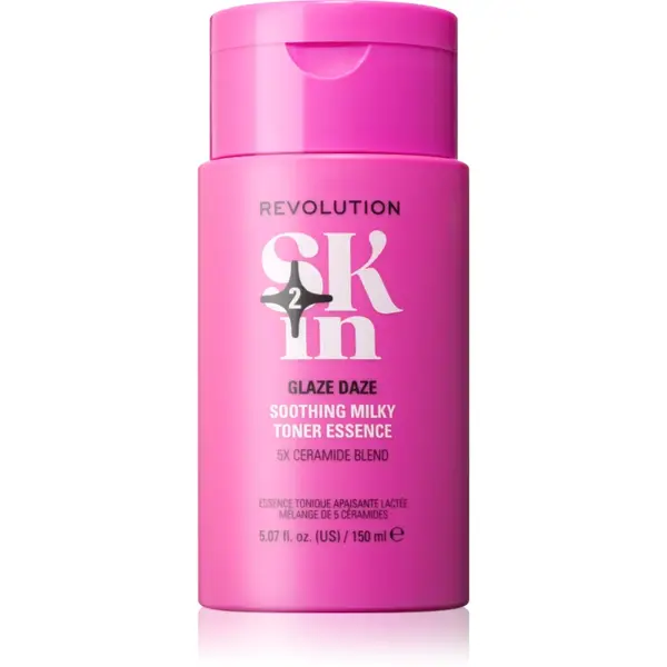 Revolution Skincare Go Gentle Ceramide Soothing Milky Toner Essence calmant tonic cu ceramide 150 ml