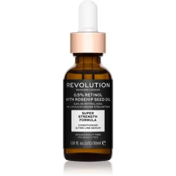 Revolution Skincare Retinol 0.5% With Rosehip Seed Oil ser hidratant si impotriva ridurilor