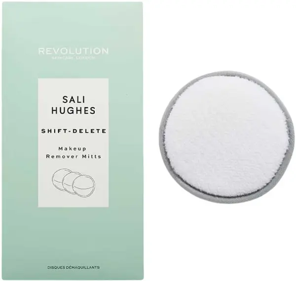Revolution Skincare х Sali Hughes Discuri de curățare facială reutilizabile, 3 buc