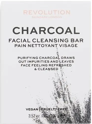 Revolution Skincare Săpun de față Charcoal, 100 g
