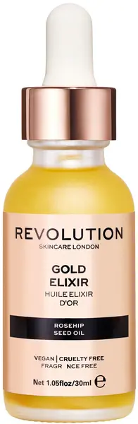 Revolution Skincare Ser facial reparator Gold Elixir, 30 ml