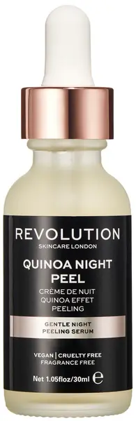 Revolution Skincare Serum-peeling de noapte pentru față Quinoa, 30 ml