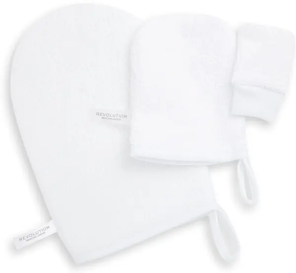 Revolution Skincare Set mănuși pentru curățarea feței, 3 bucăți