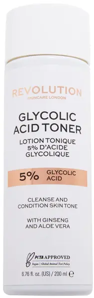 Revolution Skincare Toner facial Glycolic Acid 5%, 200 ml