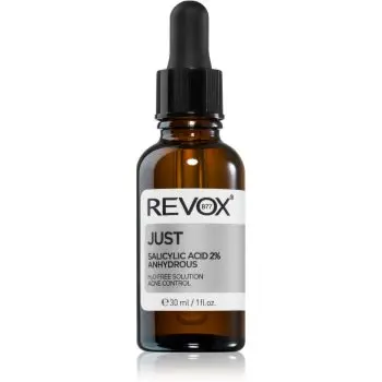 Revox B77 JUST Salicylic Acid 2% Anhydrous serum cu efect exfoliant faciale