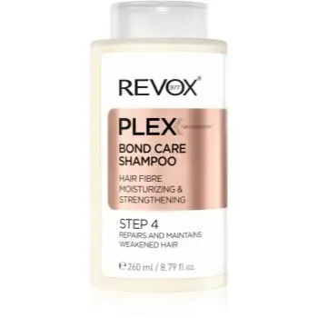 Revox B77 PLEX Bond Care Shampoo. Step 4 sampon fortifiant cu efect de hidratare
