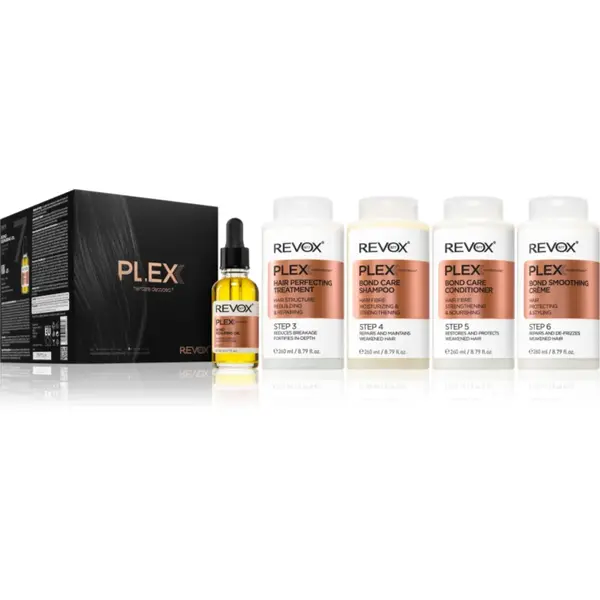 Revox B77 PLEX Hair Rebuilding System Set for Salon & Home set pentru par deteriorat si vopsit 1 buc