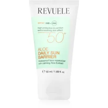 Revuele Aloe Daily Sun Barrier SPF 50+ crema de zi calmanta SPF 50+