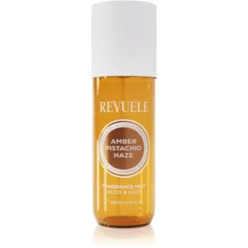 Revuele Amber Pistachio Haze Fragrance Mist brumă parfumată pentru corp si par
