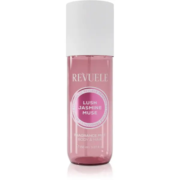 Revuele Lush Jasmine Muse Fragrance Mist brumă parfumată pentru corp si par pentru femei 150 ml