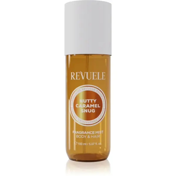 Revuele Nutty Caramel Snug Fragrance Mist brumă parfumată pentru corp si par pentru femei 150 ml