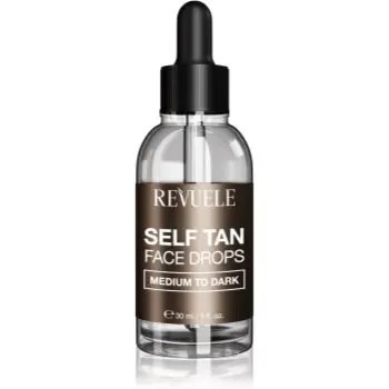 Revuele Paradise Bronze Self Tan Face Drops picaturi pentru bronzare faciale