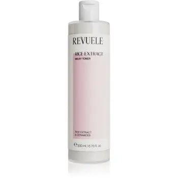Revuele Rice Extract Milky Toner loțiune tonică cu lapte reface bariera protectoare a pielii