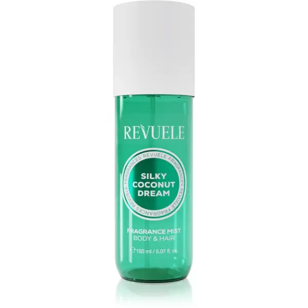 Revuele Silky Coconut Dream Fragrance Mist brumă parfumată pentru corp si par pentru femei 150 ml