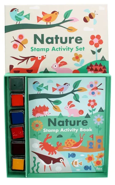 Rex London set creativ cu ștampile - Nature
