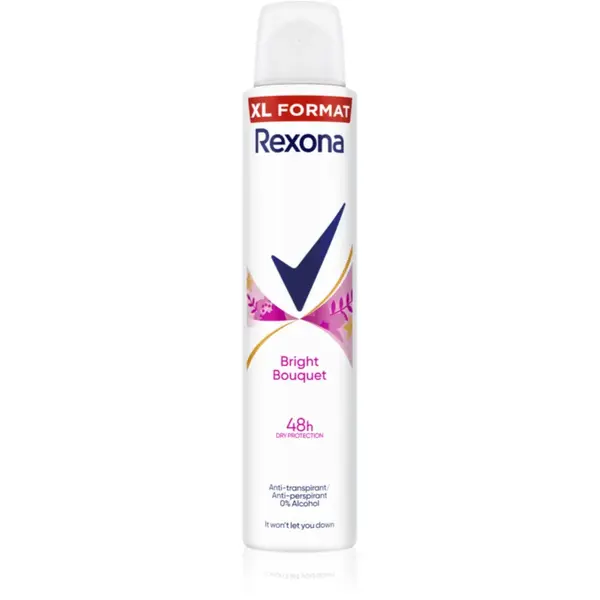 Rexona Bright Bouquet Compressed antiperspirant spray 200 ml
