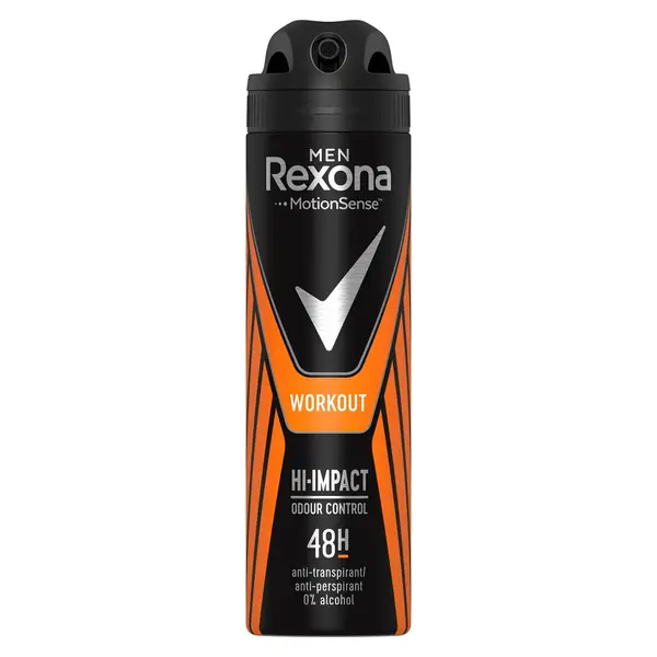 Rexona Deodorant spray, Barbati, 150 ml, Workout