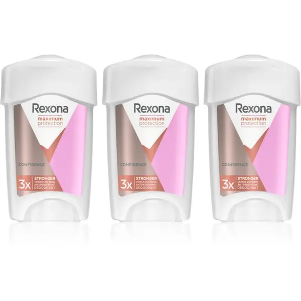 Rexona Maximum Protection Confidence anti-perspirant crema impotriva transpiratiei excesive