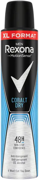 Rexona Men Spray deodorant Cobalt Dry, 200 ml