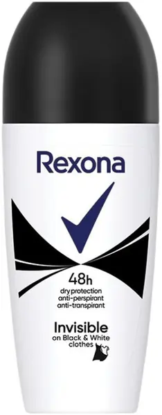 Rexona Stick antiperspirant Invisible Black & White, 50 ml