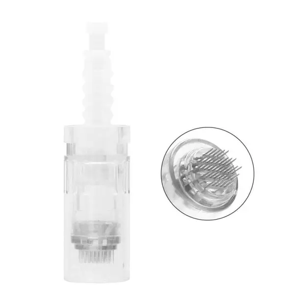 Rezerva, Cartus, Dermapen Dr. Pen, Micro-Ace de Unica Folosinta, pentru modele M5-C, M5-W, M7-C, M7-W/N2-W, Varf 36 ace, alb
