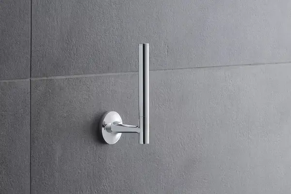 Rezerva hartie WC Duravit Starck T 0099391000, montare pe perete, metal, Crom lucios
