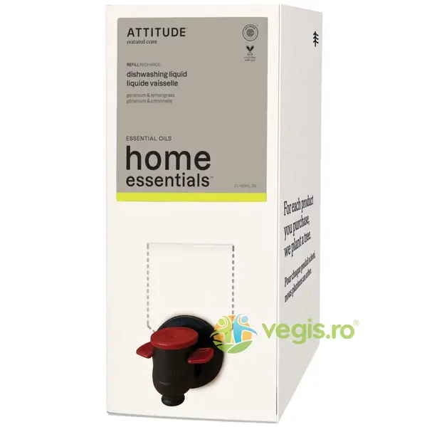 Rezerva Lichid de Vase cu Muscata si Lemongrass 2L