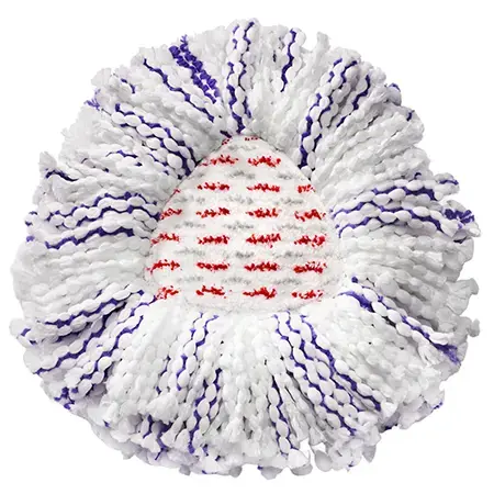 Rezerva mop rotativ Vileda Turbo 3IN1, Microfibra (Alb)