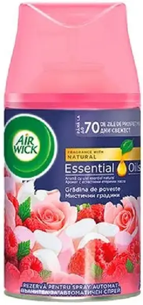 Rezervă odorizant Air Wick - Grădini misterioase, 250 ml
