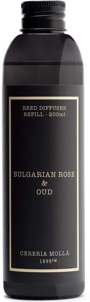 Rezervă odorizantă de cameră Cereria Molla - Bulgarian Rose & Oud, 200 ml