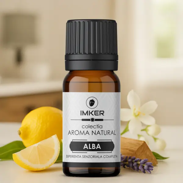 Rezerva parfum ambient IMKER aroma ALBA - printre arome: lavanda, lamaie, santal 10 ml