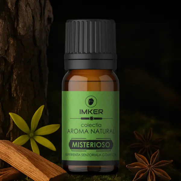 Rezerva parfum ambient IMKER aroma MISTERIOSO - printre arome: trandafir, vanilie, anason 10 ml