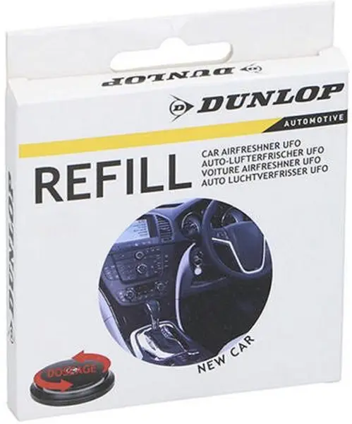 Rezervă pentru odorizant auto Dunlop – UFO, mașină nouă