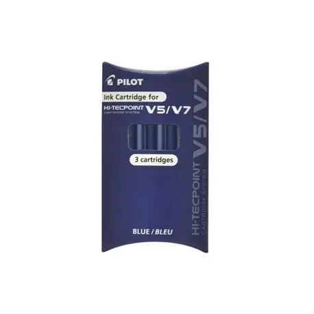 Rezerva roller Pilot V5 V7 Hi-Tecpoint 3buc set albastru