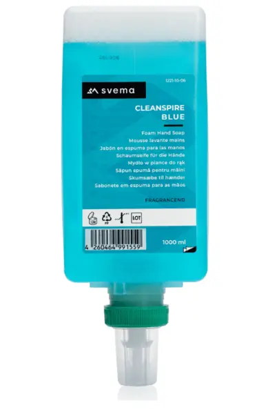 Rezerva sapun spuma profesional Svema Cleanspire blue Denali-a 1000 ml Rezerva sapun spuma profesional Svema Cleanspire blue Denali-a 1000 ml