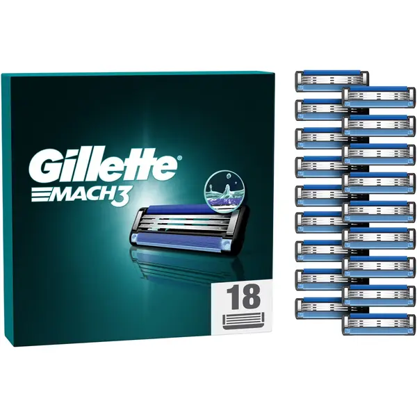 Rezerve aparat de ras Gillette Mach3, 18 buc