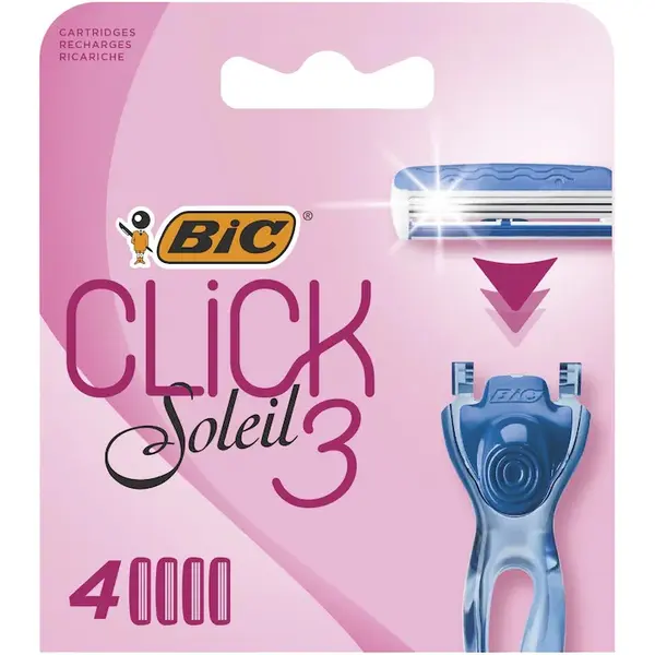 Rezerve aparat de ras Soleil Click, 4 bucati, BIC