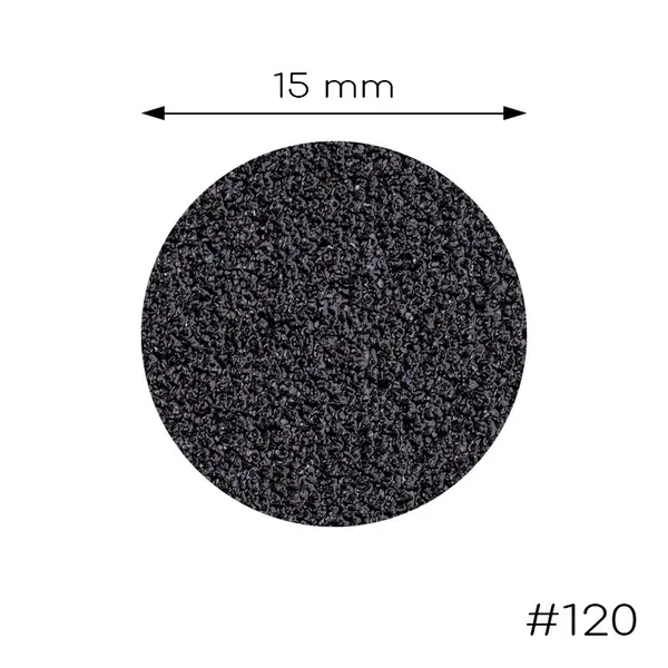 Rezerve pentru disc pedichiura - duritate 120 - 15mm