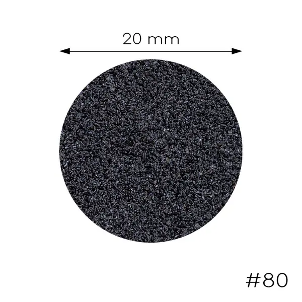 Rezerve pentru disc pedichiura - duritate 80 - 20mm