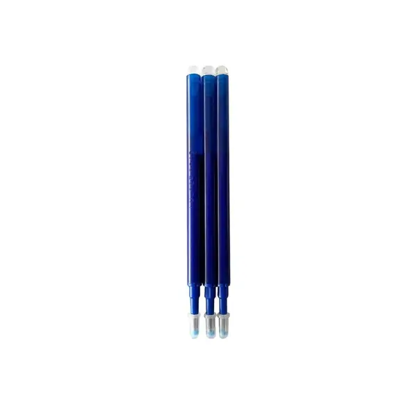 Rezerve pentru pix cu stergere Strigo Petite, 0.7 mm, albastru, 3 bucati set