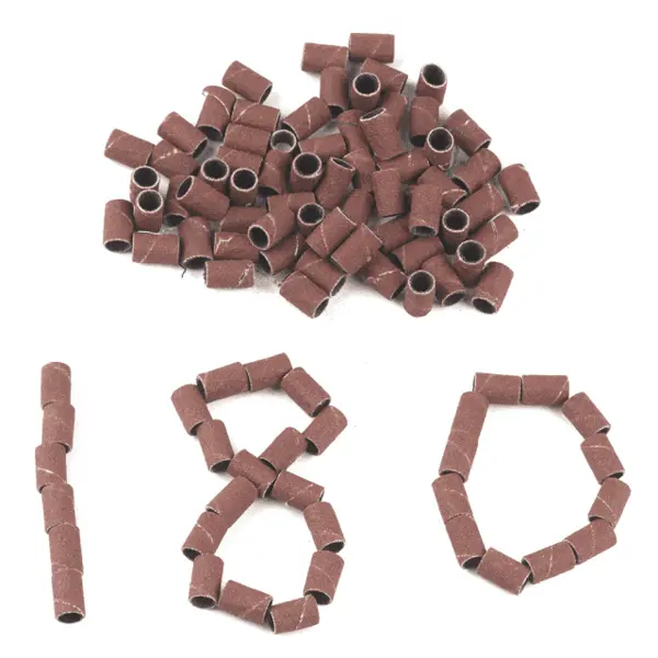 REZERVE SMIRGHEL SET 100 BUC. GRANULATIE #180 - S180 - Everin.ro