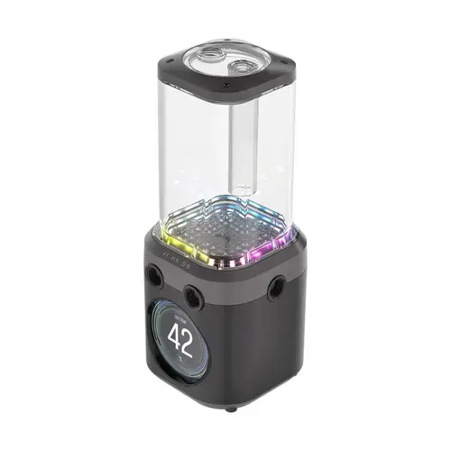Rezervor cu Pompa Corsair iCUE Link XD6 RGB Elite LCD, 22 LED-uri ARGB (Gri)