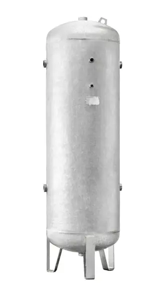 Rezervor de aer vertical galvanizat / zincat - 900 litri, max. 11 bari - ABAC-V900-11B-ZINC
