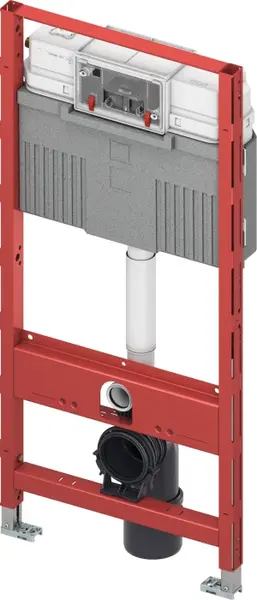 Rezervor WC incastrat TECEprofil cu cadru incastrat inaltime de constructie 112 cm