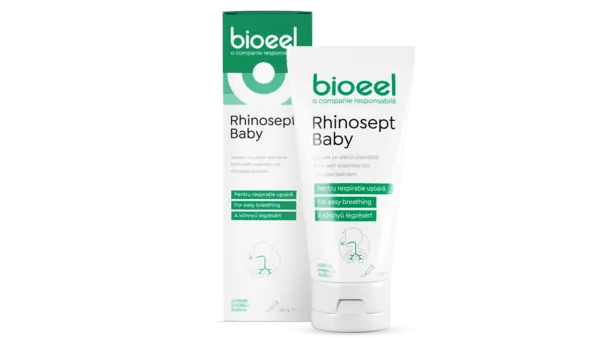 Rhinosept Baby balsam cu uleiuri esentiale, 30g, Bioeel
