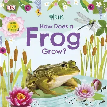 RHS How Does a Frog Grow?, Board book/***