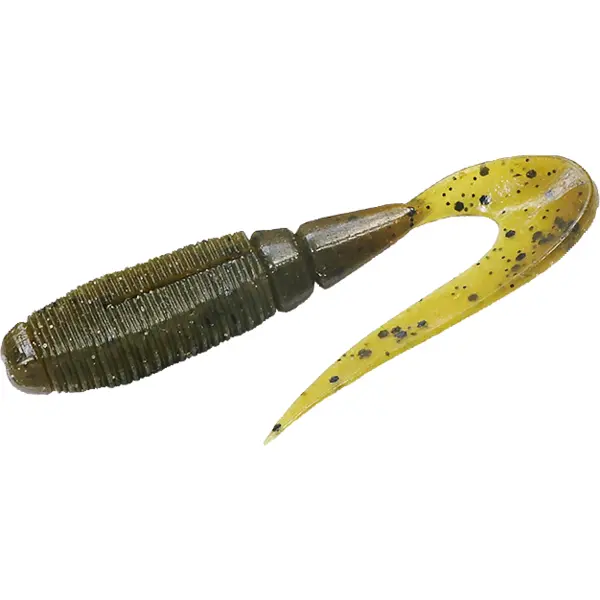 Rhythm Grub 6cm Green Pumpkin Pepper 4buc