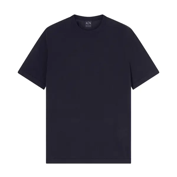 Ribbed cotton tricot top deep navy Xxl