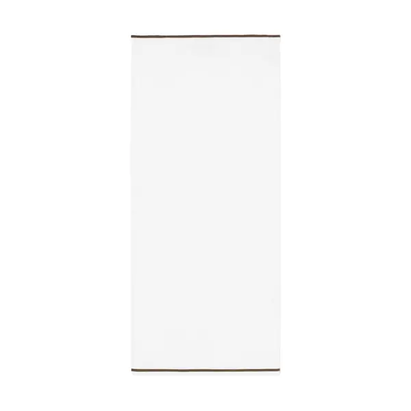 Ribbed viscose mini skirt white Xs