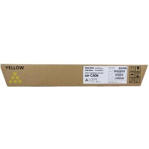 RICOH PRINT CARTRIDGE YELLOW MP C406